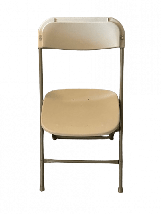 Beige Plastic Chair